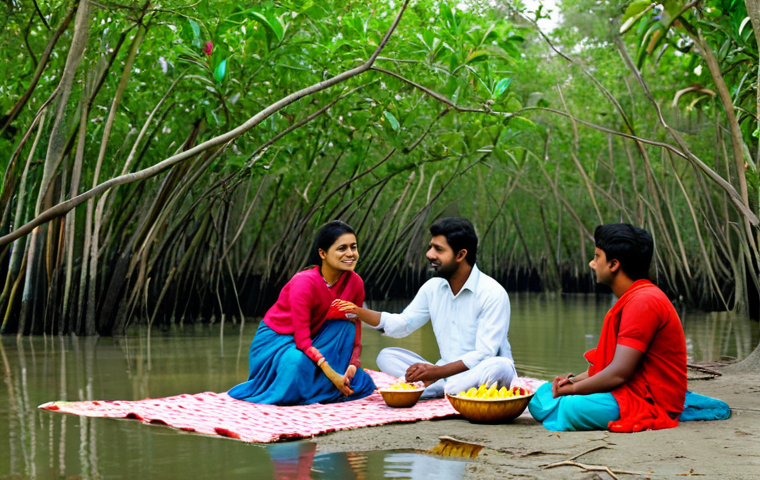 밀프렙 레시피의 영양 성분 분석 - A professional businesswoman in a modest salwar kameez, sitting at a desk in a bright, modern Dhaka ...